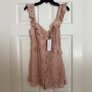 BCBGeneration Blush Lace Chemise